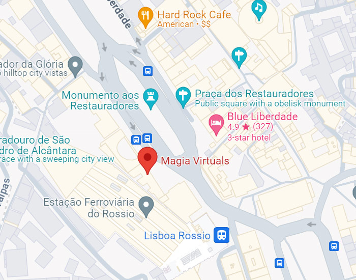 Magia Virtuals on Google Maps